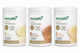 Herbalife GOLD proteína en polvo Vainilla Chocolate y Cacahuate