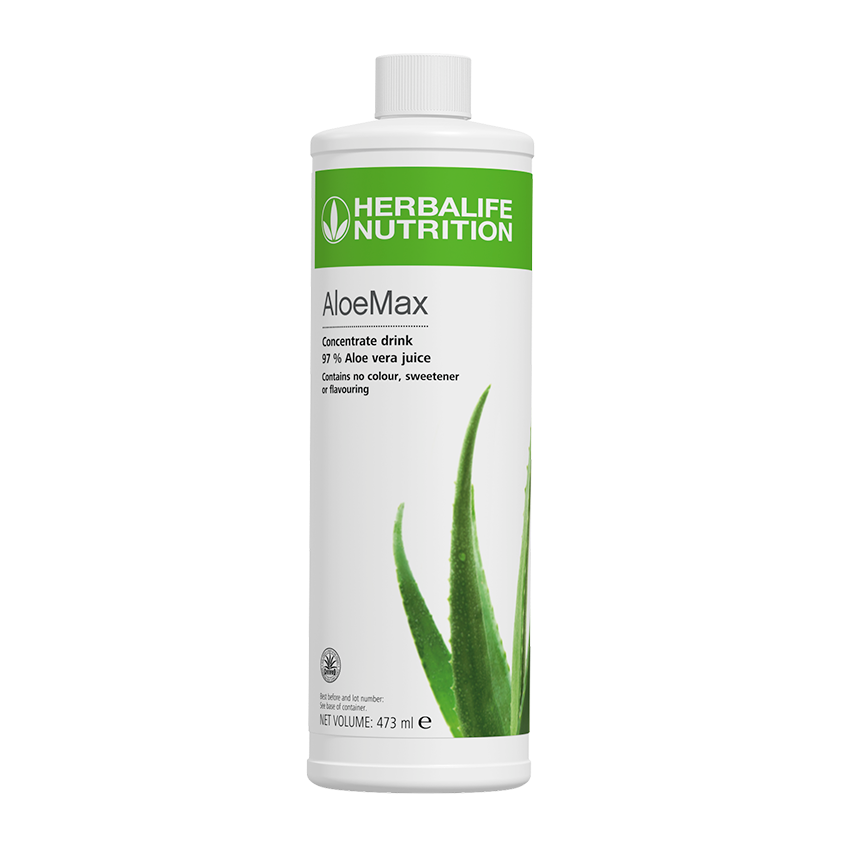 Herbalife AloeMax 473ml bottle with 97% Aloe Vera juice