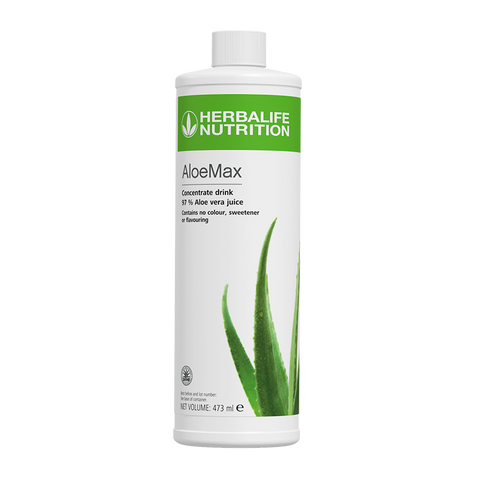 Herbalife AloeMax 473ml bottle with 97% Aloe Vera juice