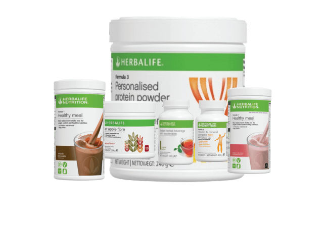 Herbalife Complete Daily Nutrition Bundle with Formula 1, Formula 3, Tea, Fibre Drink and Multivitamin