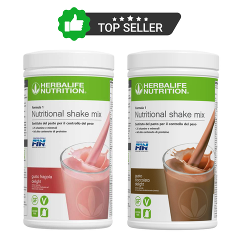 Herbalife Formula 1 confezione 2 × 550 g con gusti selezionabili