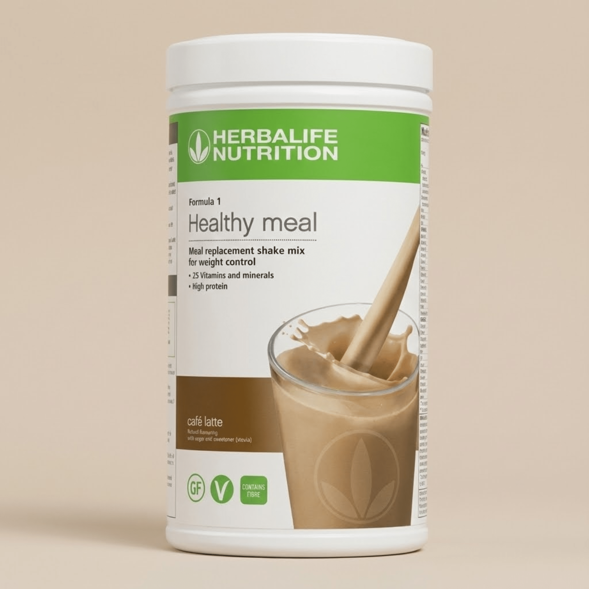 Herbalife Formula 1 Shake Café Latte 550g meal replacement