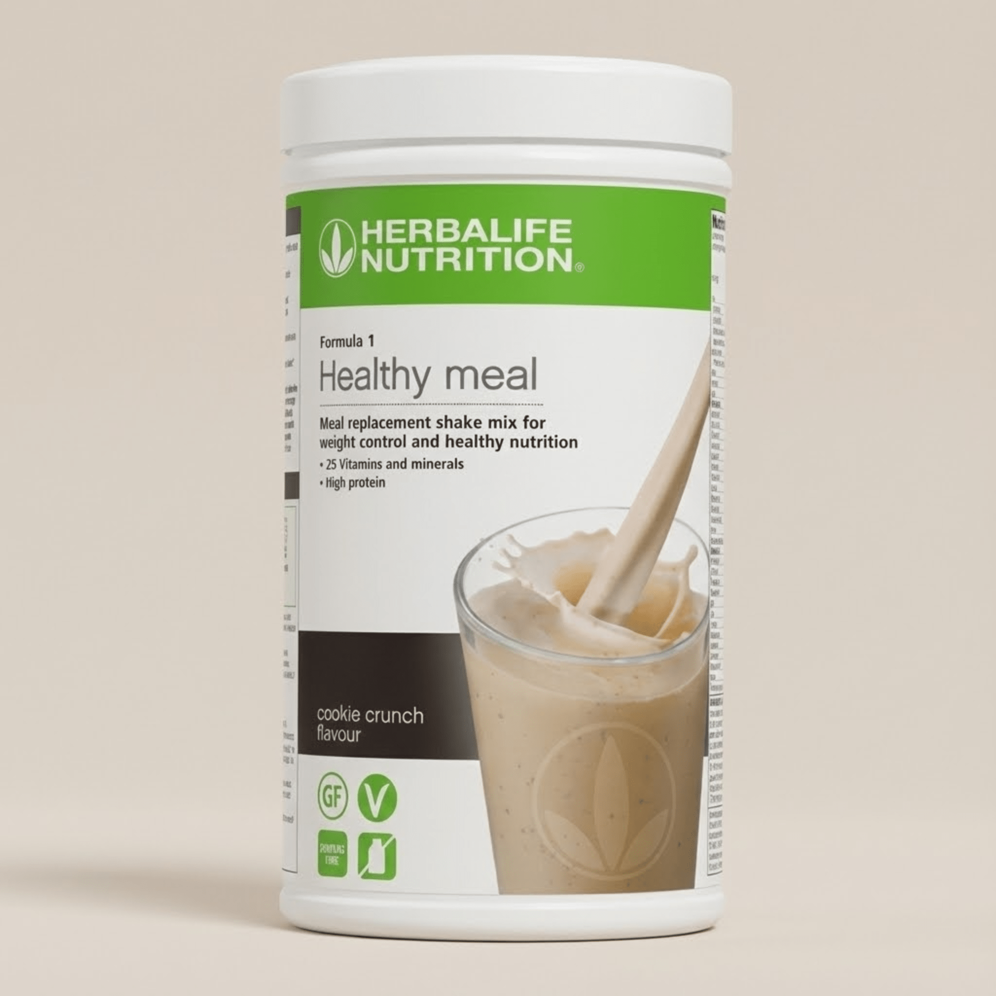 Herbalife Formula 1 Shake Cookie Crunch 550g meal replacement