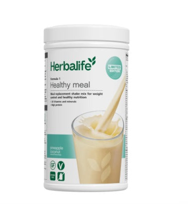 Herbalife Formula 1 Shake Pineapple Coconut 550g limited edition meal replacement