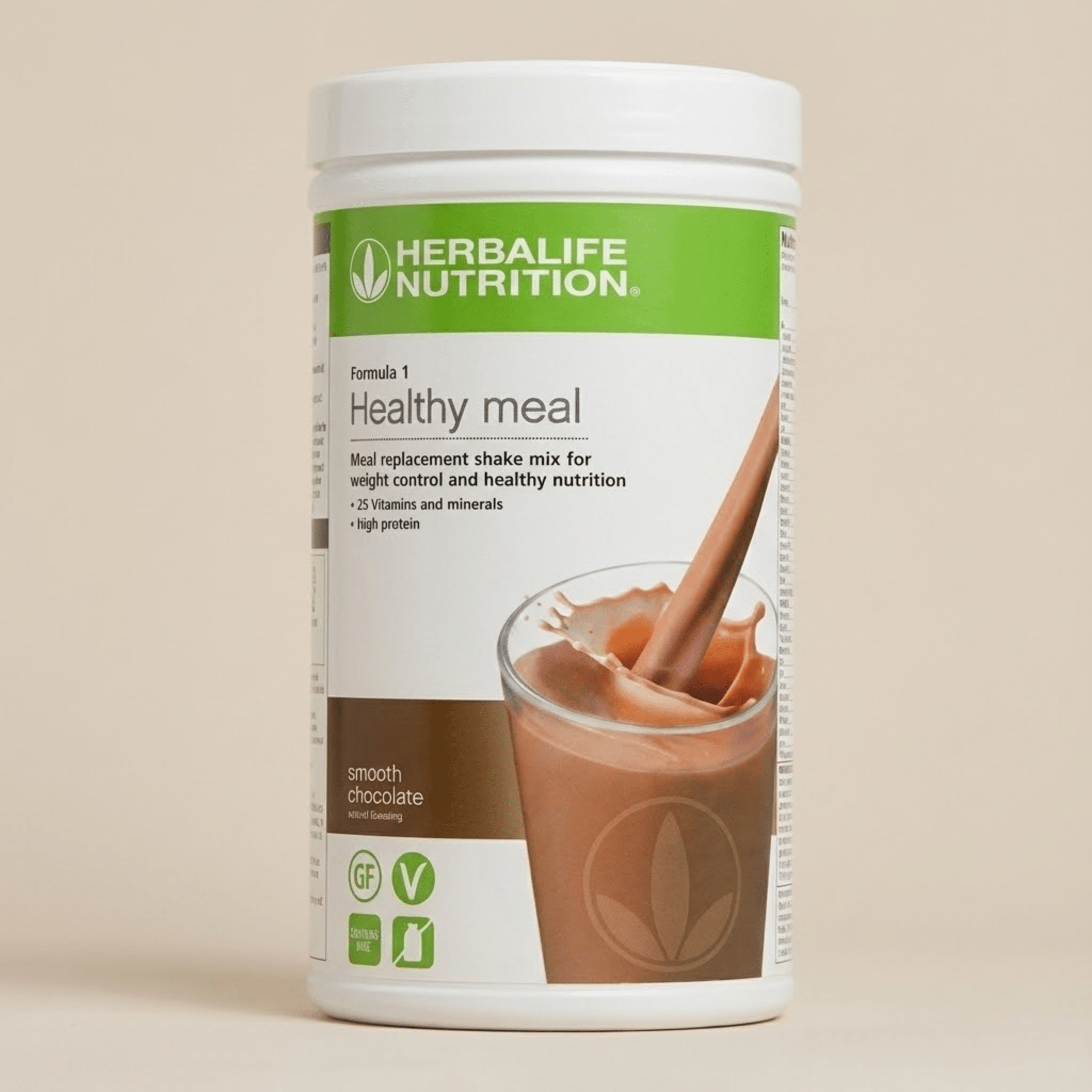 Herbalife Formula 1 Shake Smooth Chocolate 550g meal replacement