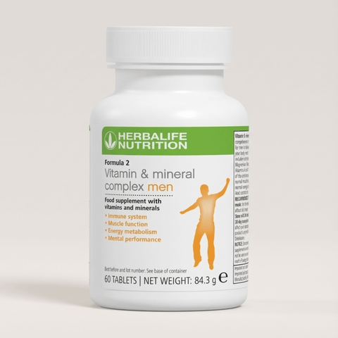 Herbalife Formula 2 Men's Vitamin & Mineral Complex 60 tablets