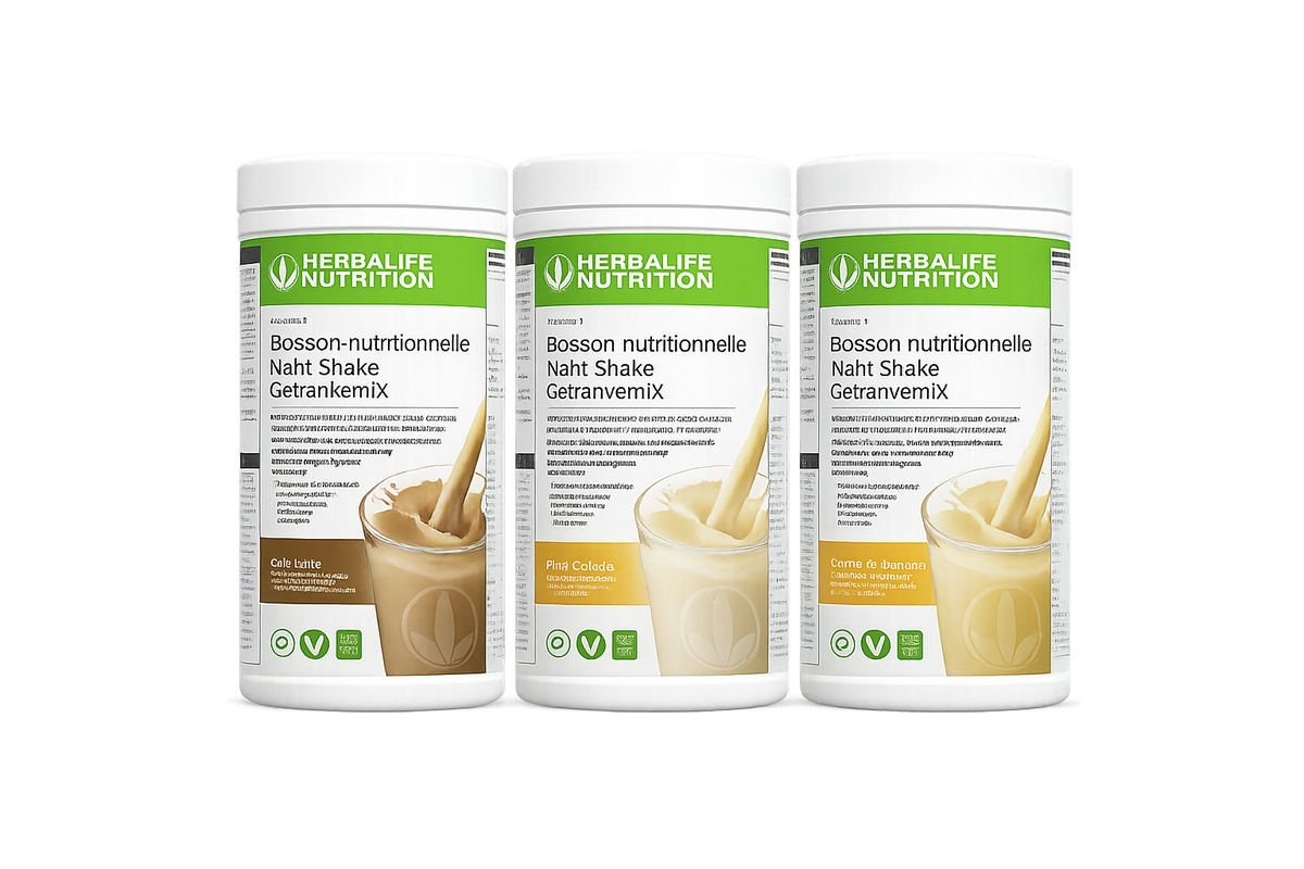 Herbalife Formula 1 shake bundle 3x 550g meal replacement drinks