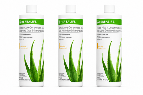 Herbalife Herbal Aloe Concentrate Mango 3 Pack