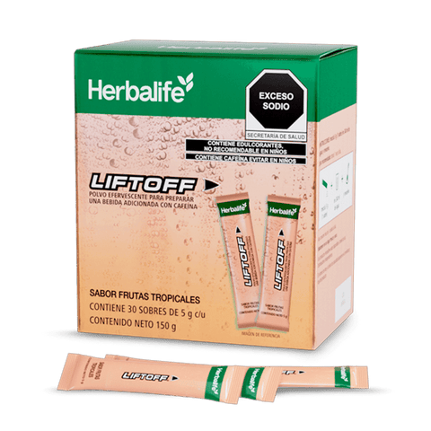Herbalife LiftOff Frutas Tropicales 150 g SKU 207K