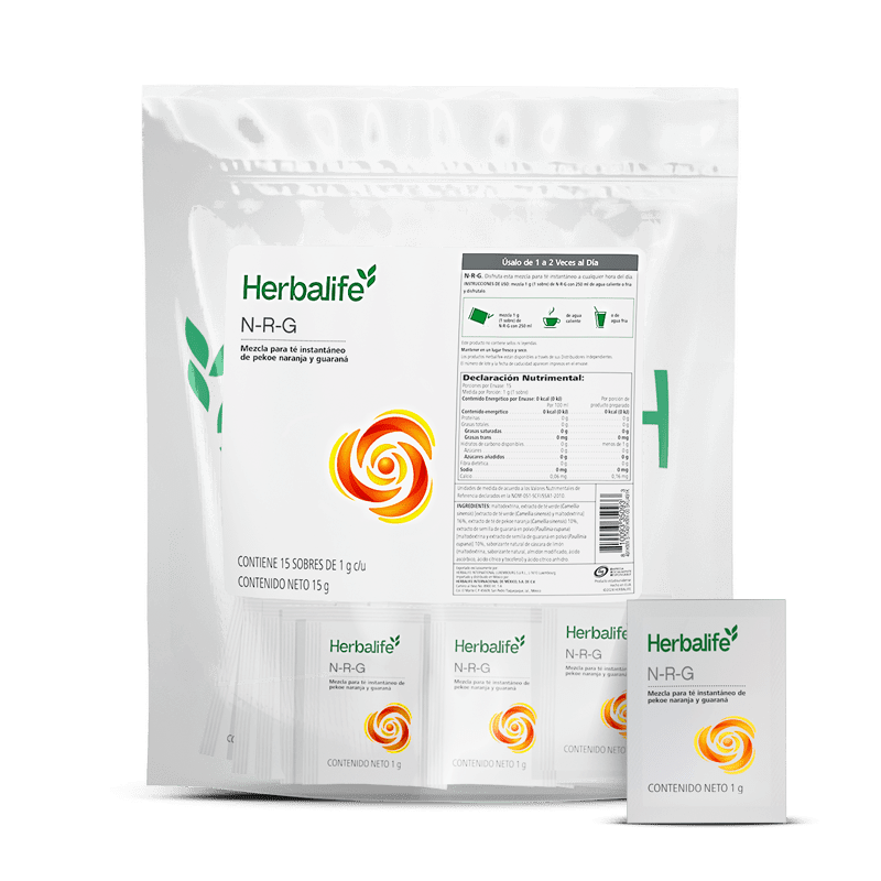 Herbalife N-R-G Té Original 15 porciones SKU 491K