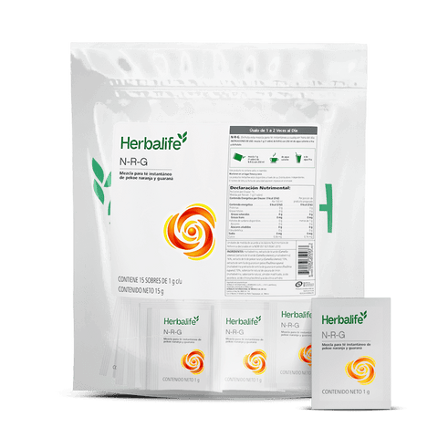 Herbalife N-R-G Té Original 15 porciones SKU 491K