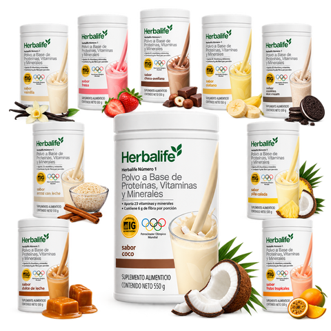 Herbalife Número 1 batido nutricional 550 g México