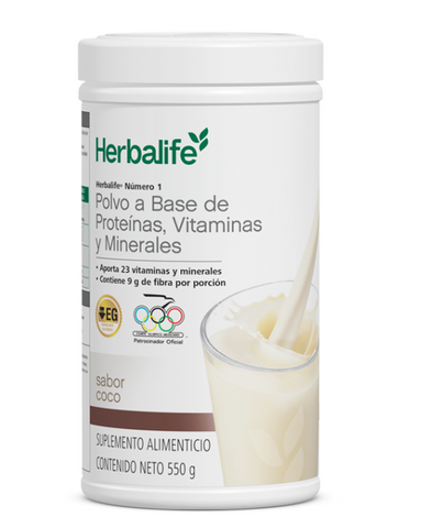 Herbalife Número 1 Coco 550g