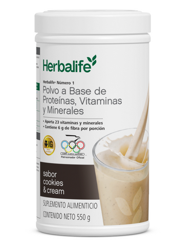 Herbalife Número 1 Cookies 'n Cream 550g