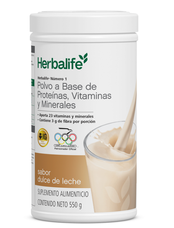 Herbalife Número 1 Dulce de Leche 550g