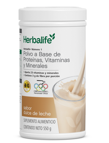 Herbalife Número 1 Dulce de Leche 550g