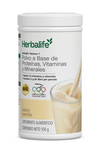 Herbalife Número 1 Vainilla 550g