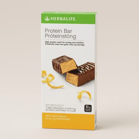 Herbalife Protein Bars Citrus Lemon 14 x 35g high protein snack bars