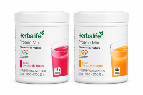 Herbalife Protein Mix Ponche de Frutas y Durazno Mango