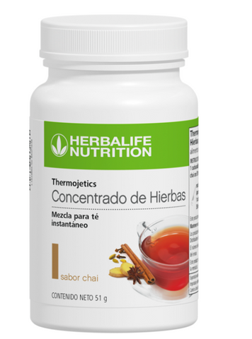 Herbalife Thermojetics Concentrado de Hierbas Chai 51g