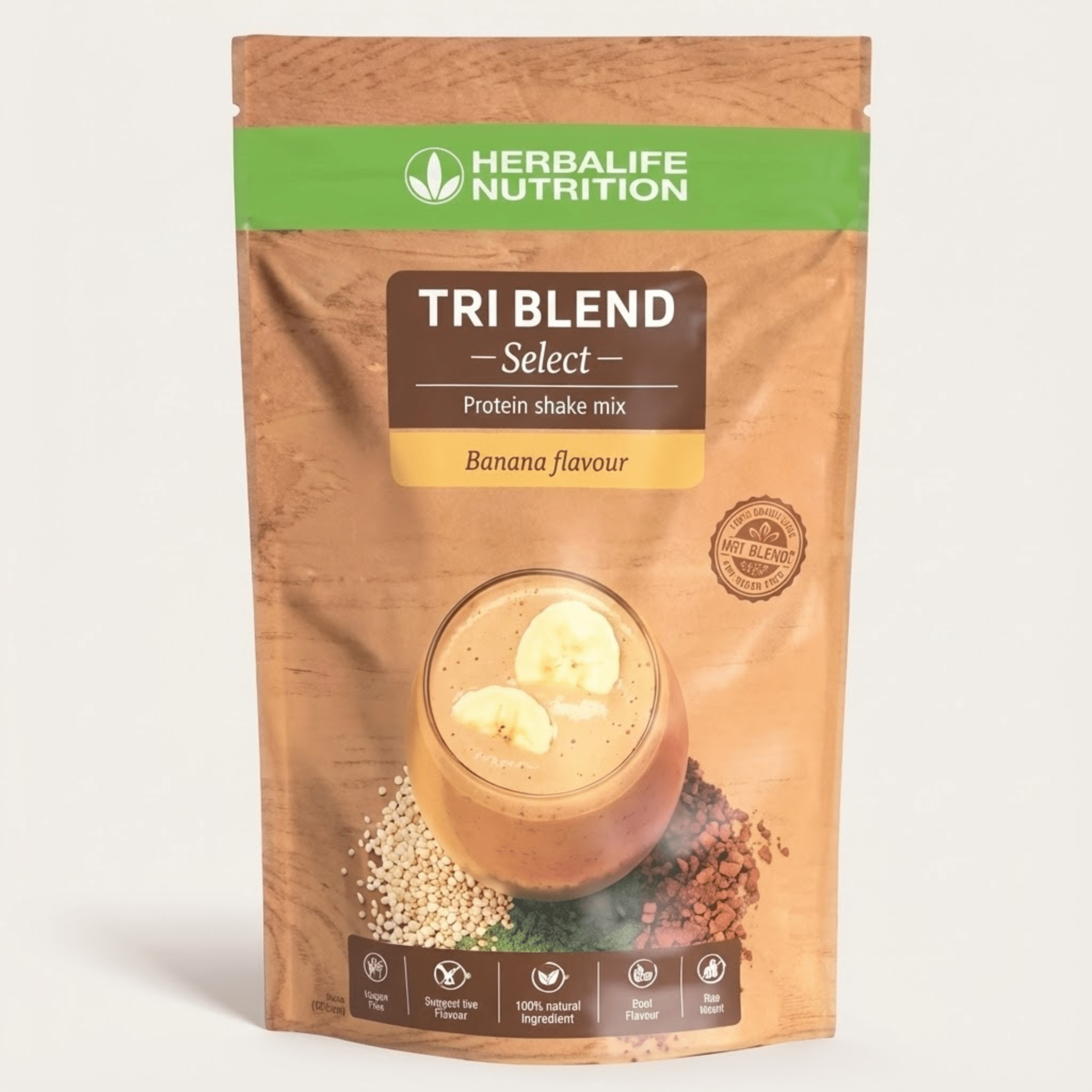 Herbalife Tri Blend Select Banana plant protein shake 600g