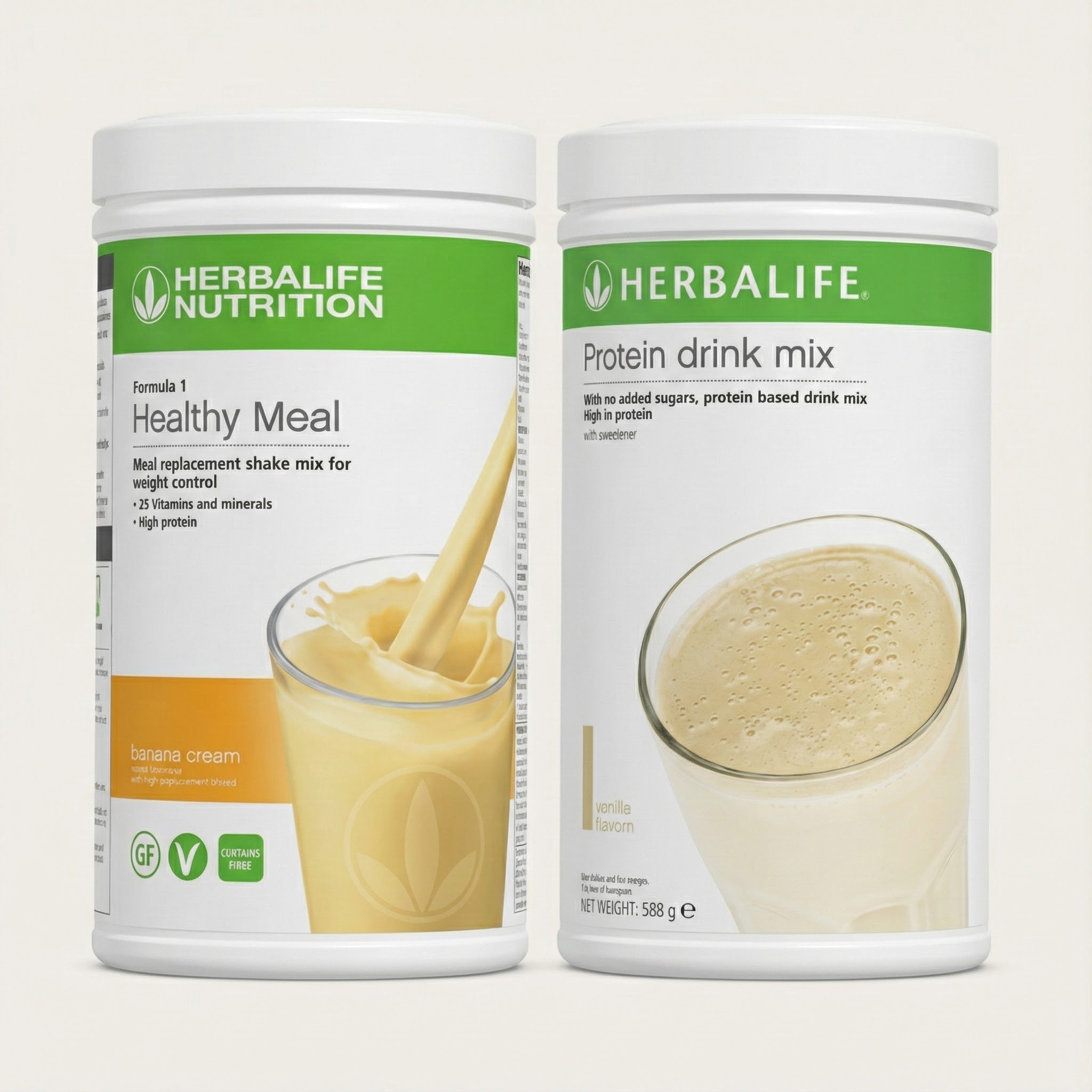 Herbalife Weight Management Essentials Bundle with Formula 1 Shake and Protein Drink Mix