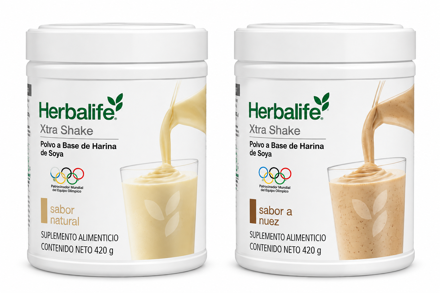 Herbalife Xtra Shake Natural y Nuez 420 g