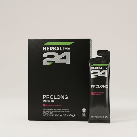Herbalife24 Prolong Energy Gel Strawberry 10 Pack sports nutrition sachets