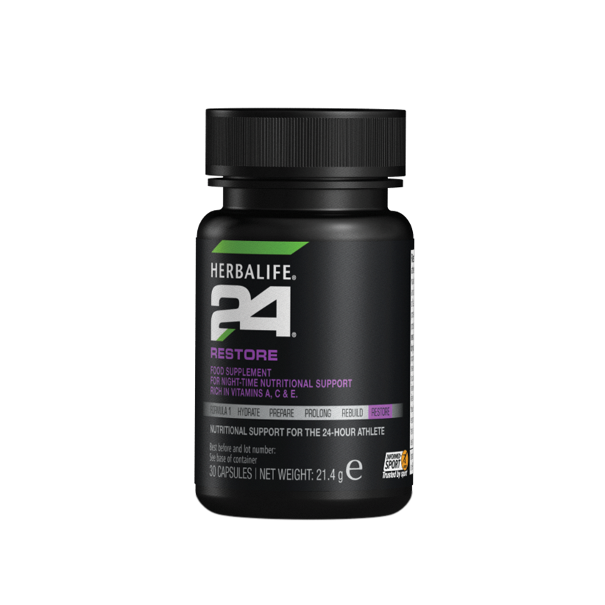 Herbalife24 Restore Capsules Night-Time Recovery 30 Capsules